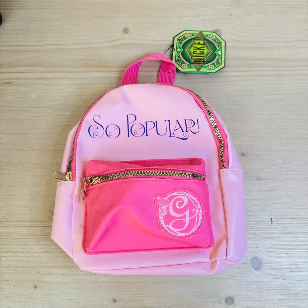 pink Wicked Glinda "So Popular!" mini‎ backpack